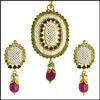 JOYFUL PEANDANT SET - JP-JUN 284 - Click here to View more details about this Product